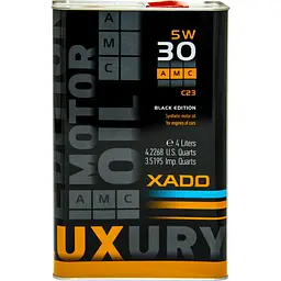 Моторна олива XADO 5W-30 C23 AMC Black Edition синтетична 4 л - мініатюра 2