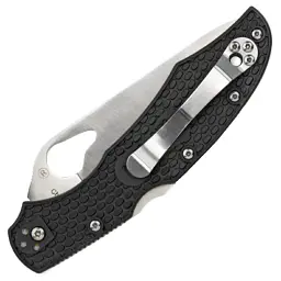 Ніж Spyderco Byrd Cara Cara 2, FRN, полусеррейтор (BY03PSBK2) - мініатюра 3