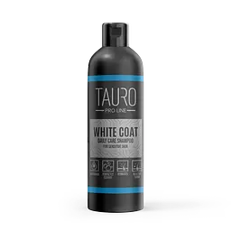Шампунь Tauro Pro Line для собак і кішок з білим хутром щоденний догляд White Coat Daily Care 250 мл