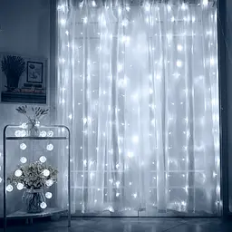 Гірлянда Xmas LED Водоспад 3м х 2м, 320 LED, теплий білий світ XPRO 320-W (47648-3839_322) - мініатюра 3