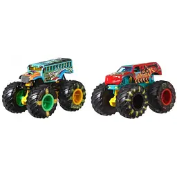 Набір Hot Wheels із 2 машинок-позашляховиків серії Monster Trucks в асортименті (FYJ64) - мініатюра 8