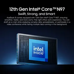 Blackview Acebook 8 Ноутбук 16GB DDR4 512GB,N97 36GHz/UHD,Windows 11,38Wh,+,HDMI 2.0,Bluetooth,USB 3.0 - мініатюра 2