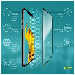 Скло захисне Piko Full Glue Apple iPhone 11 Pro (1283126496073) - мініатюра 3