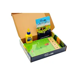Дитячий дерев'яний 3D конструктор Вантажівка PuzzleOk Puz-00929 37 деталей - мініатюра 6