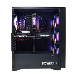 Ігровий комп'ютер Power Up GamePC Lite #579 Ryzen 5 5600/16 GB/SSD 512 Gb/GeForce RTX 3050 6GB - мініатюра 4