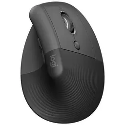 Комп'ютерна миша Logitech Lift Vertical Ergonomic Mouse Graphite B2B 910-006494 teh0022070