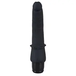 Великий анальний вібратор Orion Vibra Lotus Anal Vibrator Black, 22х4.5 см - мініатюра 2