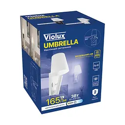 Світильник настінний Violux UMBRELLA USB+TYPE-C VIOLUX 3W 4200K IP20 білий ( 552024 ) - мініатюра 2