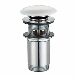 Донний клапан Omnires click-clack white A706BP, Білий