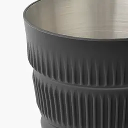 Чашка складна Sea to Summit Detour Stainless Steel Collapsible Mug Чорний-Сірий - мініатюра 2