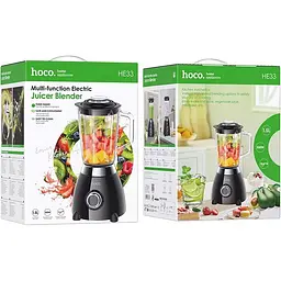 Блендер Hoco HE33 Retro Black [136085] - мініатюра 4