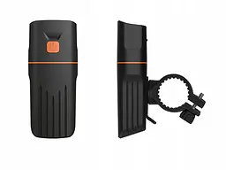Велоліхтар + габарит QX-T3206 (2xXML-T6 + габарит-6SMD) + PowerBank + microUSB (3 режими та 4 режими) - мініатюра 5