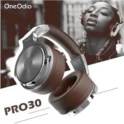 Навушники з мікрофоном OneOdio Pro 30 Silver - мініатюра 5