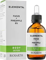 Сироватка для тіла Bioearth Elementa Fucus Pibeapple 6% 50 мл - мініатюра 2