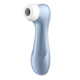 Вакуумний стимулятор клітора Satisfyer Pro 2 16 см блакитний - мініатюра 9