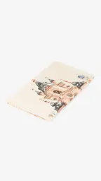 Рушник вафельний набивний 34 х 60 см Різнокольоровий shop (2000999500428)