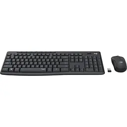Комплект клавіатура + миша Logitech MK295 Silent Wireless Combo Graphite [920-009800] [80168] - мініатюра 3