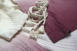 Халат Lotus Home - Nitra muslin cherry L/XL - мініатюра 7
