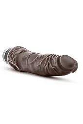 Вібратор Dr. Skin Cock Vibe 7", 21 см (коричневий) - мініатюра 3