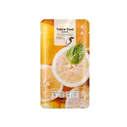Маска тканинна для обличчя Esfolio Yellow Food Lemon