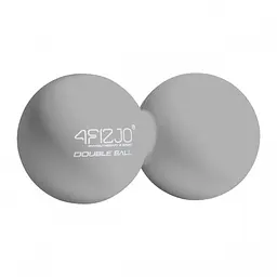 Масажний м'яч подвійний 4FIZJO Lacrosse Double Ball 6.5 x 13.5 см Grey 4FJ0324 (P-5907739314345)
