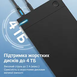 Кабель Vention COOBD USB 3.0 Type-A - Type-B 0,5 м чорний (COOBD) - мініатюра 8