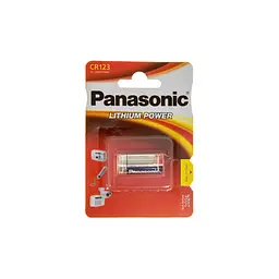 Батарейка Panasonic CR 123 * 1 LITHIUM (CR-123AL/1BP)