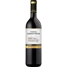 Вино Chateau Grand Desir червоне сухе 0.75 л