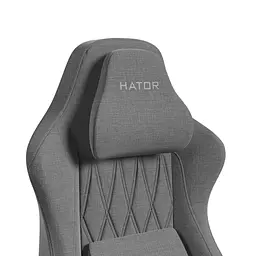 Ігрове крісло HATOR Darkside 3L Fabric Grey (HTC3016L) - мініатюра 9