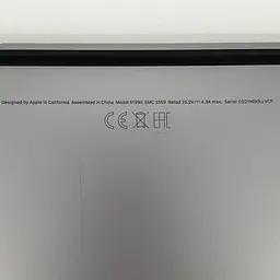 Ноутбук Apple MacBook Pro 15" A1990 Retina (C02YM50LLVCF) (i7-9750H/16/256SSD/PRO 555X) - Class B - мініатюра 4