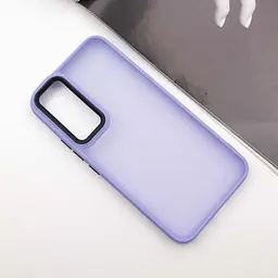 Чохол TPU+PC Lyon Frosted для Samsung Galaxy A15 4G/5G / M15 5G Purple - мініатюра 2
