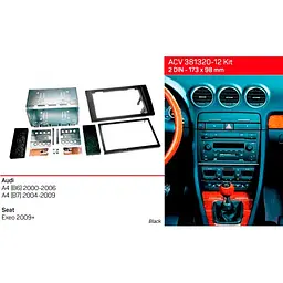 Перехідна рамка Audi A4, Seat Exeo ACV 381320-12 - мініатюра 2