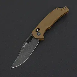 Ніж складаний SRM Retriever 9201-GW, коричневий - мініатюра 8