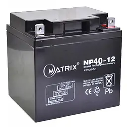 Батарея до ДБЖ Matrix 12V 40AH (NP40-12)