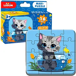 Гра настільна Ludum Пазл Котик 1 максі-пазл (ME5032-02) - мініатюра 2