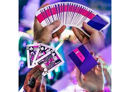 Карти гральні United States Playing Card Company Noc 3000X2 (purple) (NP3000) - мініатюра 2