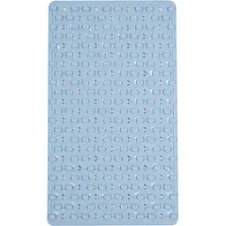 Килимок для ванної Eco Fabric Пелюстки 70х40 см блакитний (7040-003) - мініатюра 2