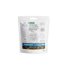 Беззернові ласощі для собак усіх порід Nature's Protection SC White Dogs Immune Health з оселедцем, 150 г