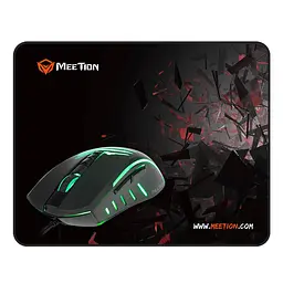 Набір миша та ігрова поверхня MeeTion MT-CO11 Gaming Combo 2 в 1 Mouse and MousePad - мініатюра 2