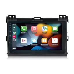 Штатна магнітола Toyota Land Cruiser Prado (120) 2002-2009 Decker D9-005 4x64, DSP, 360, 4G, 2k Decker (НФ-00003881) - мініатюра 2