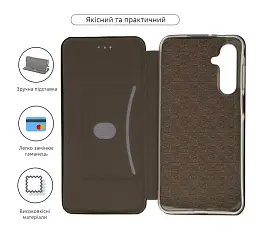 Чохол-книжка ArmorStandart G-Case для Samsung A16 4G (A165) Black - мініатюра 3