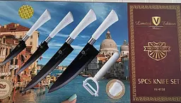 Набір ножів HIGH QUALITY W-4158 Limited Edition Milano 5 PCS KNIFE SET - мініатюра 1
