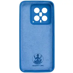 Чохол Silicone Cover Ummi Lakshmi Full Camera (AA) для Xiaomi 14 Синій / Navy Blue - мініатюра 3
