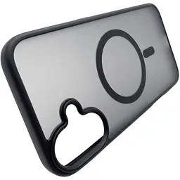 Чохол-накладка BeCover Metal Buttons Case (MagSafe) для Apple iPhone 16 Plus Black (712093) - мініатюра 3