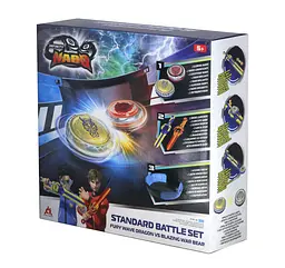 Набір Auldey VI Battle Set Лютий Дракон проти Палаючий Бойовий Ведмідь Fury Wave Dragon vs B Infinity Nado det0018407 - мініатюра 4