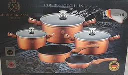 Набір посуду Meisterklasse Granite Touch Line MK-1014 10 предметів - мініатюра 5