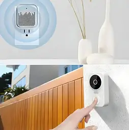 Відеодзвінок дверний Smart Doorbell M8 Wi-Fi бездротовий - мініатюра 3