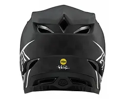Велошолом Troy Lee Designs D4 Carbon Black/Silver XL (1106-139437005) - мініатюра 3