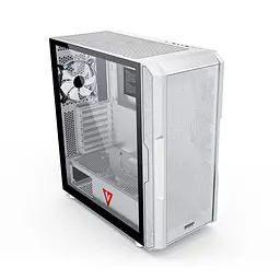 Корпус Modecom AMIRANI ARGB БІЛИЙ fans 2x200mm+1x120mm без Блок живлення ATX - мініатюра 2