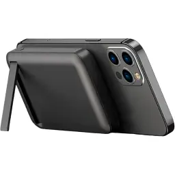 Зовнішній акумулятор WiWU Snap Cube Magnetic Wireless Charger 10000mAh Black [104330] - мініатюра 4